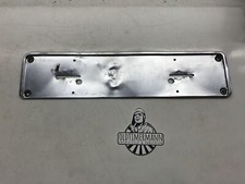Plate plate chrome license