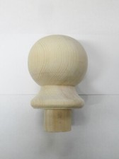 Pine Ball Cap For Stair Newel Post Softwood Wooden Timber Balustrade