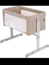 Bedside Crib Graco Sweet2Sleep Baby Bed Cot Oat Ex-Display