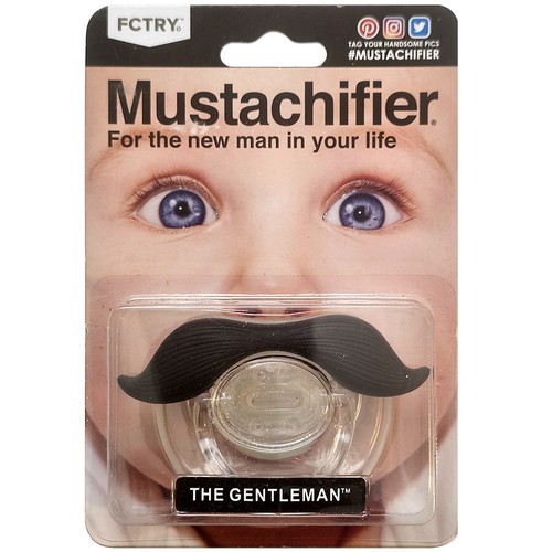 Mustachifier pacifier the - pacifier,