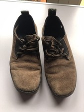 Mens Nicholas Deakins brown suede shoes size 7