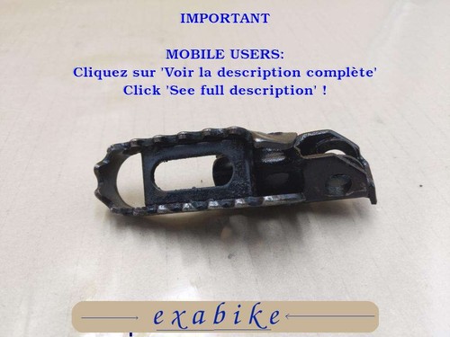 Left front footrest - for, suzuki