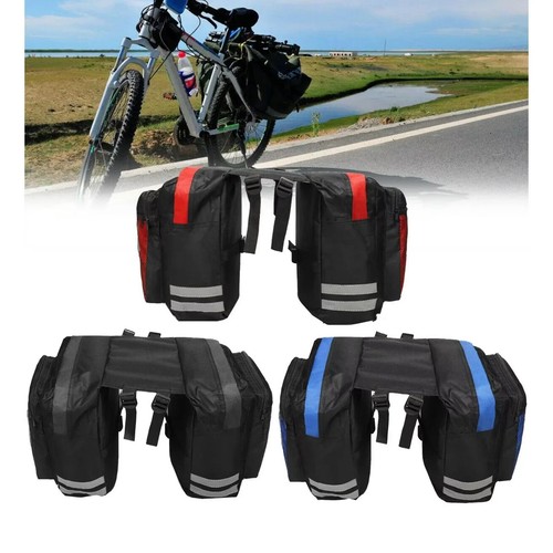 Mtb bicycle rear rack pannier - rear,
