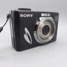Sony Digital Camera Cybershot DSC-W17 7.2MP Black Tested