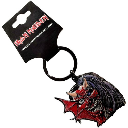 Iron maiden metal keyring - iron,