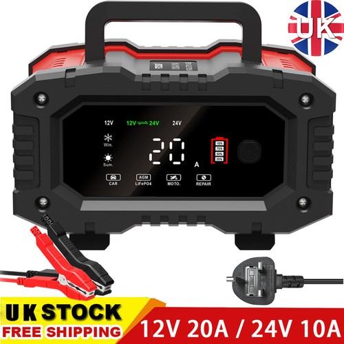 Amp 12v 24v automatic car - 20-amp,
