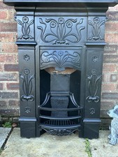 art nouveau Cast Iron