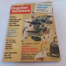 1967 November, Popular Science Monthly Magazine, Unfinished Stock Cars (MH417) 