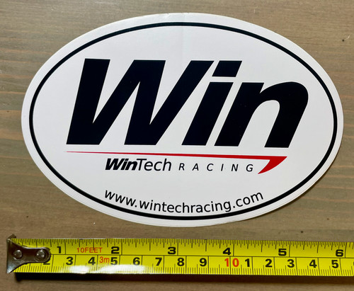 Wintech racing sticker - racing, decal