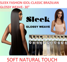 SLEEK-CLASSIC BRAZILIAN SYNTHETIC-GLOSSY WEAVE 30"-2 PCS IN A PACK-SUPER LONG-!!
