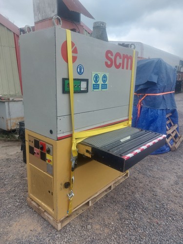 Scm 900mm wide belt sander - wide,