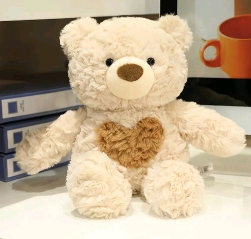 Teddy bear with love heart - with,