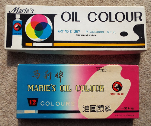 Two sets marie artists - two, of
