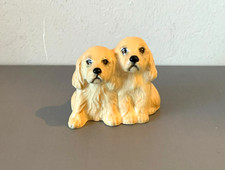 Small Vintage Beswick Pair of Cocker Spaniels dog figurine, Made in England