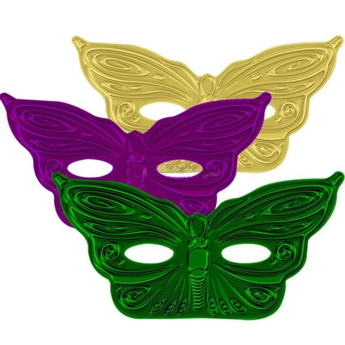 Mardi gras butterfly mask - gras,