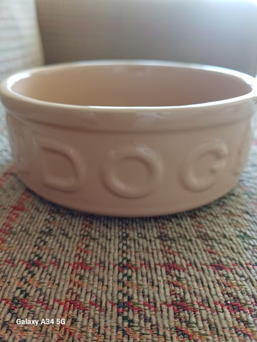 Mason cash cane dog bowl - dog, 14cm