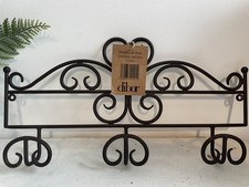 Dibor Recycled Cast Iron Wall Mountable Coat Hook Dog Lead