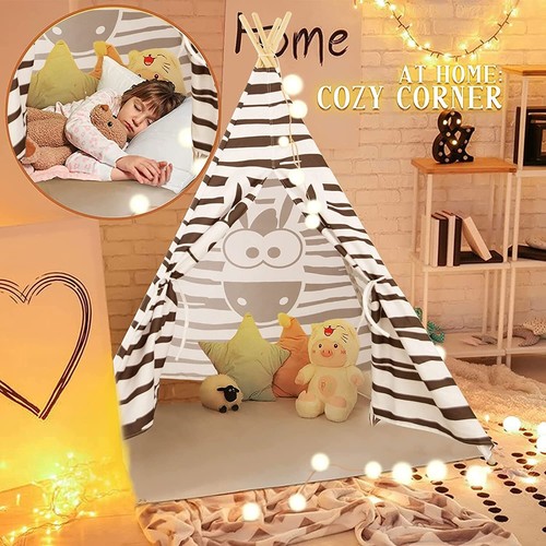 With plush mat - mat-teepee, for