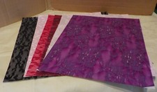 6 Sheets of HotFixLace Iron On with Peel Off Backing for Crafting (22cm x 30cm)