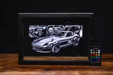 Datsun 240z Neon Mirror - 8" x