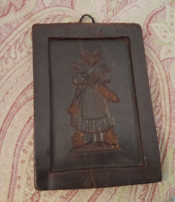 Antique Wax Springerle Mold ~ Marked E. P. 1806