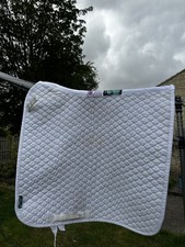 Griffin Nuumed HiWither Dressage Numnah S/M White Used Good Condition