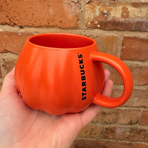 Starbucks orange pumpkin - orange,