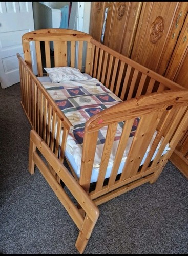 Elc pine cotbed mattress - cotbed,,