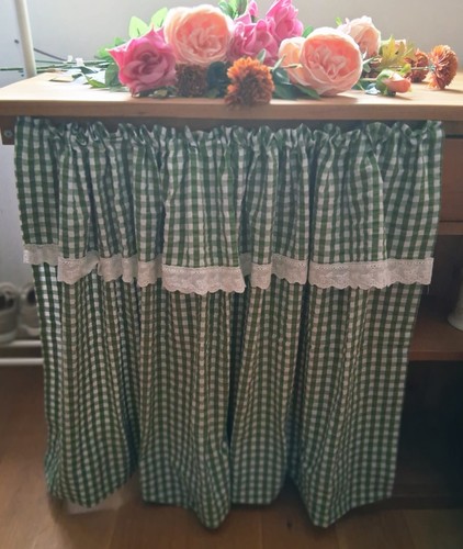 Under counter curtain - counter, in