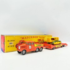 Matchbox King Size K8 Scammell Ballast Tractor, Trailer & Caterpillar Tractor