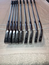 Dunlop Maxfli Made In Scotland Vintage Blades 2-10 Irons Steel Shaft Right Hand