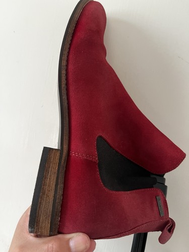 Superdry women red suede - superdry,