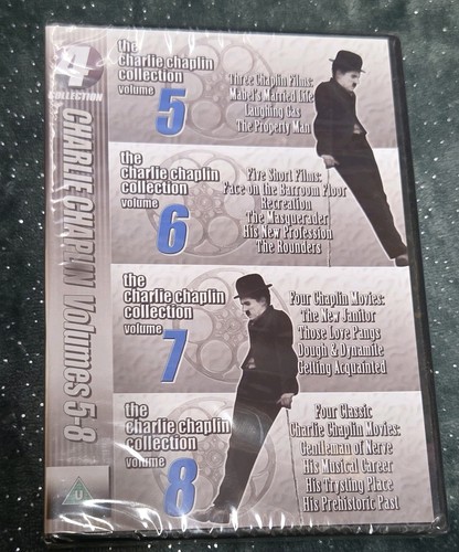 Charlie chaplin collection dvd - charlie,