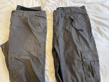 X 2 Mens NEXT Grey cargo