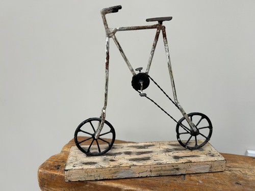 Wire bike ornament - wire,