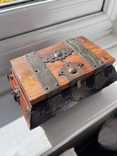 Vintage Style Wooden Trinket