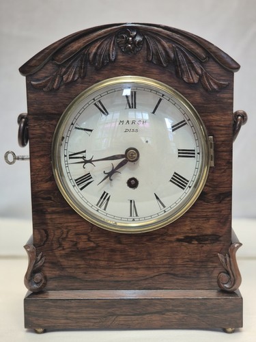 Antique rosewood fusee bracket - rosewood,