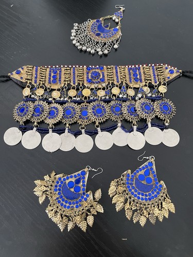 Afghan jewellery set - afghan,