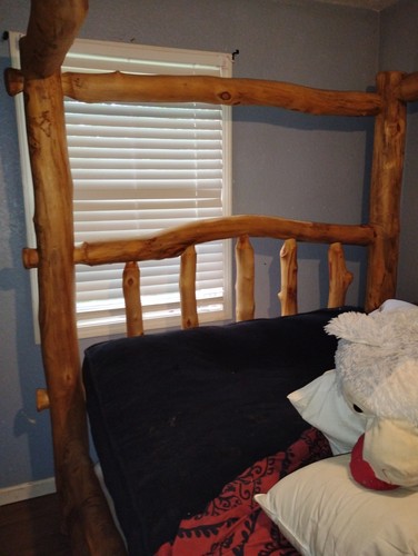Northern torched cedar - torched, bed