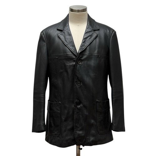 Vintage 80s leather jacket - vintage,