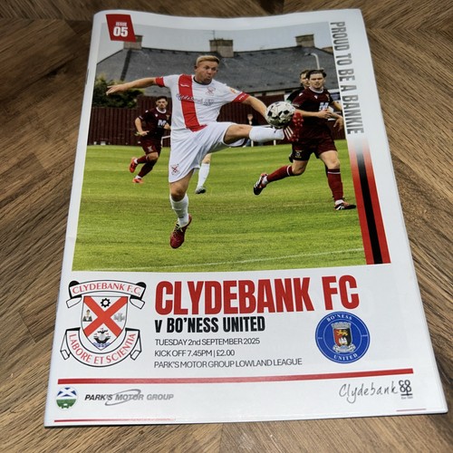 Clydebank ness united - v, bo’ness