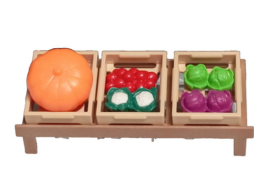 Playmobil bench vegetables - playmobil,
