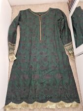 Asian Dress salwar kameez ready made Indian Party Eid Wedding Green