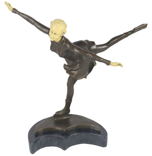 31cm hot cast bronze lady - 31cm,