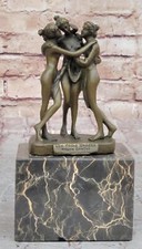 Three Graces Erotic Bronze