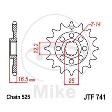 SPROCKET Z14 525 726.09.12