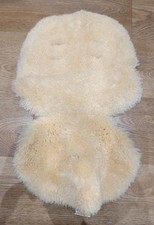 Bowron 100% Sheepskin Pram Liner. Ideal For Keeping Your Child Cosy In Its Pram