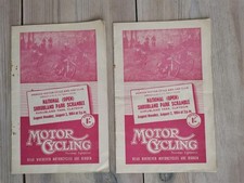 Scramble Scrambling Moto-cross. 2 Programmes From Shrubland Hall, August 2, 1954