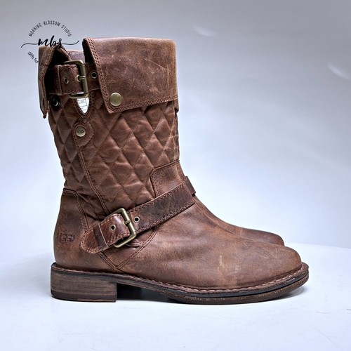 Ugg conor quilted - leather, moto