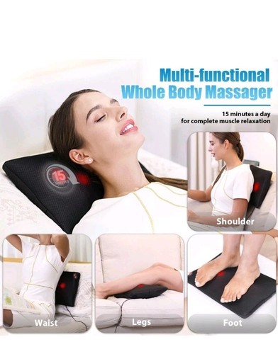 Back massager with heat - back,